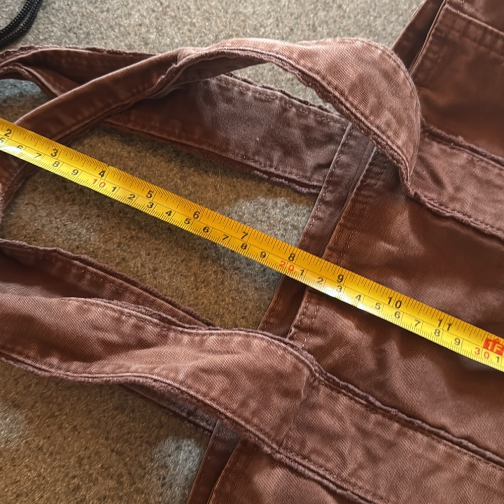 Aeropostale Brown Canvas Tote Bag - Picture 12 of 14